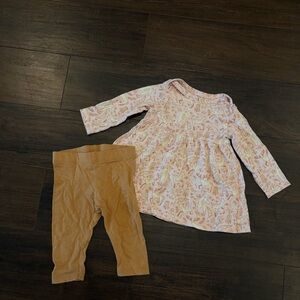 Nordstrom Woodland Critters 2-Piece Set Size 6 Months